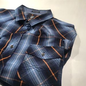 Rock Republic mens plaid button shirt XL